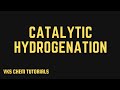 CATALYTIC HYDROGENATION - REDUCTION OF ALKENES  & ALKYNES