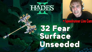 Hades 2 Speedrun in 11:02.79 IGT | Charon Axe 32 Fear (Olympic Update)