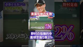 【驚愕】斎藤佑樹が成功出来なかった最大の要因！イチロー・ダルビッシュは見抜いていた#shorts #short