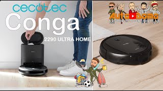 Aspirateur connecté Cecotec conga 2290 ultra home , aspirateur avec base de vidange à petit prix