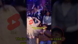 Their shocked reactions to Rosé at Jimmy Fallon show 😱 #tonightshow #rose #apt