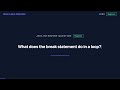 Java break Statement Explained in 90 Seconds