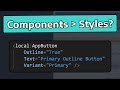 Components For Styles (w/ .NET MAUI)