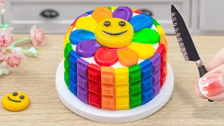 Amazing KITKAT Rainbow Cakes Dessert 🌈1000+ Best Miniature KitKat Chocolate Rainbow Cake Decorating