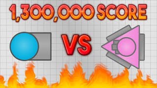 Diep2.io/Arras.io World Record - Annihilator 1.3 Million Score - New Boss Tank!