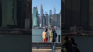 Manhattan Skyline 🇺🇸 Brooklyn 🎄 New York City 🍎 NYC 🚕 NY USA 🗽Travel vlog - Chri