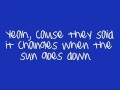 Arctic Monkeys - When the Sun Goes Down lyrics
