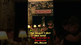 【西班牙🇪🇸】巴塞隆納2022世界第七名酒吧The worlds 7 best bars 2022｜西北藍Si_BeiLan