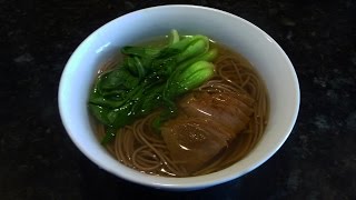 一碗五香牛肉荞麦面  seasoned beef buckwheat noodle