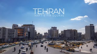 TEHRAN 2021 - Walking around Haft-e Tir Square on a clean day / تهران