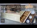 Bespoke Gold Kitchen | The whole process of making a Yealm Kitchen