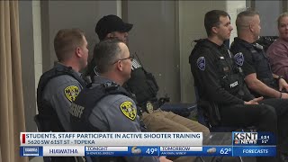 Students prepare in case of active shooter