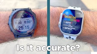 Running in London (Apple Watch vs Garmin)