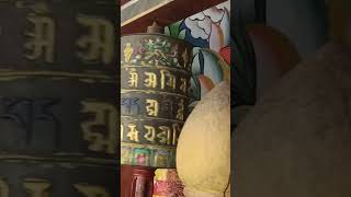 Prayer Wheels 🙏 around Trongsa Dzong #bhutan #nature #culture #buddhism