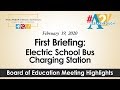 AAPS Board of Education First Briefing on Electric School Bus Charging Stations