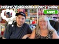 Creative Grandma & Cody Show! Happy Almost Thanksgiving! Tuesday Stream (Live Now) 🔴 Come Join!