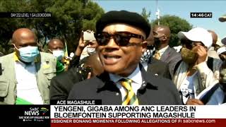 Some ANC leaders attend court to support Ace Magashule