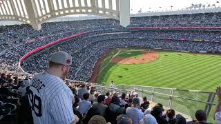 Anthony Volpe First MLB Hit As Yankee Single to Left Fielder Blake Sabol, Yankee Stadium 4/1/2023