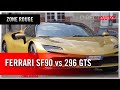 Ferrari SF90 vs 296 GTS : lâchez les chevaux !