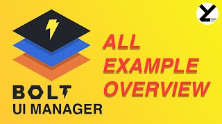 Unity Bolt UI Manager - All Examples Overview