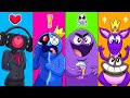 20 GARTEN of BANBAN,SIKIBIDI TOILET, GRIMACE SHAKE & RAINBOW FRIENDS ANIMATION COMPILATION!