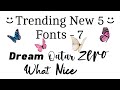 Trending New 5 Fonts -  7 Download Link | Muthu Tech Tamil