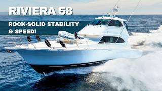 Riviera 58 Enclosed Flybridge – $1.33M Luxury Yacht Tour!