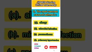 JIPMER Nursing Officer exam mcqs #norcetmcq #dsssbexam2024 #bsf #all nursingofficer exam preparation