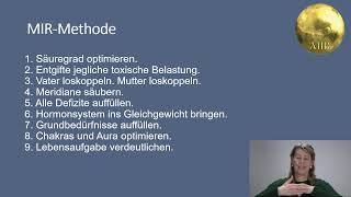 MIR-Methode webinar: Wasser, dr. Batmanghelidj