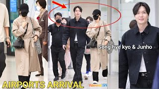 New Series! Lee Min ho Spotted Heading to Japan with Song hye Kyo for their New Romantic Drama