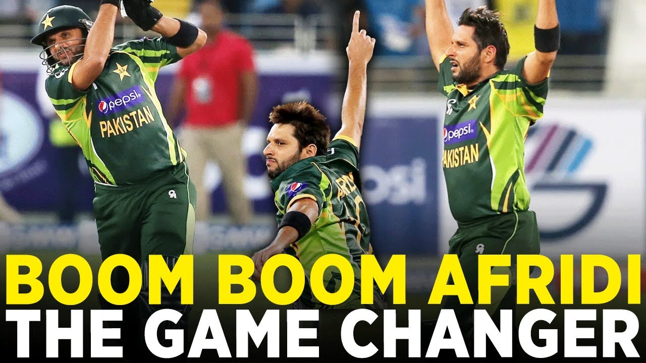 Shahid Afridi's Match-Winning Batting Heroics | Boom Boom The Game ...