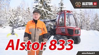 Alstor 833 -pienmetsäkoneen esittely - alstorfinland.fi