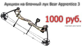 Аукцион на блочный лук Bear Apprentice 3