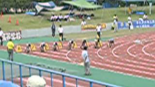 2012/06/15近畿インターハイ男子100m準決勝3組