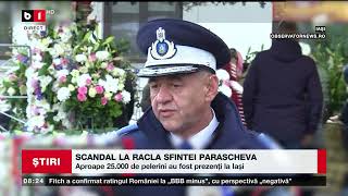 ÎNGHESUIALĂ LA RACLA SFINTEI PARASCHEVA. 400.000 DE PELERINI_Știri B1_9 oct 2022