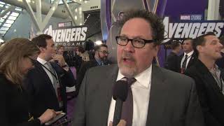 Avengers Endgame World Premiere Los Angeles - Itw Jon Favreau (official video)