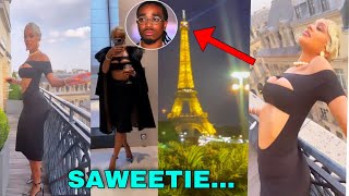 SAWEETIE very Romantic and "Lonely" in Paris spending RICH MOMENTS and ...
