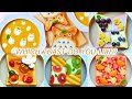 【Various Toast】Totoro Toast/Creamy Carrot Soup/S'more Toast/Kiwi and Cream Cheese/Striped Cheese