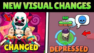 Visual Changes in Brawl Stars New Update | New Visual after Maintenance | #brawltalk  #brawlstars