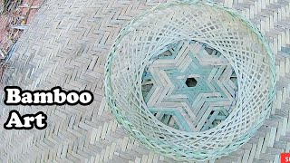 5 minutes Bamboo craft Part 17 - Amazing bamboo basket art