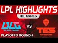 BLG vs TES Highlights ALL GAMES LPL Summer Playoffs 2023 Bilibili Gaming vs Top Esports by Onivia