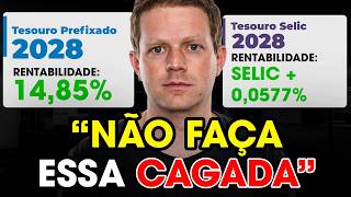 TESOURO PREFIXADO de 15% ou TESOURO SELIC 2028: qual é o melhor em 2025?