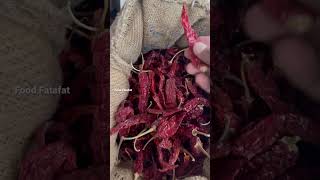 Super Red Mathania Chilli #shorts #shortvideo