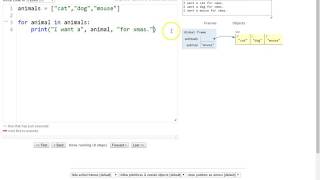 Python - how to loop through a list / array