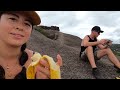 we climb the pyramid at girraween national park