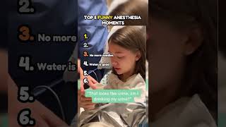 TOP 5 FUNNY ANESTHESIA MOMENTS