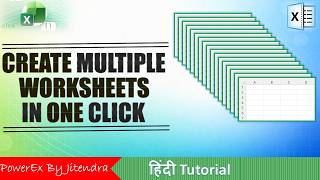 Create Multiple Sheets Automatically with Pivot Table (1 Click Excel Trick)