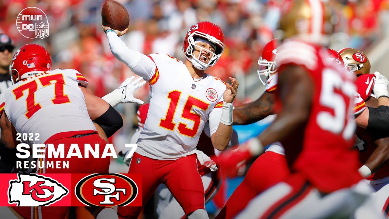 Kansas City Chiefs Vs. San Francisco 49ers | Semana 7 NFL 2022 ...