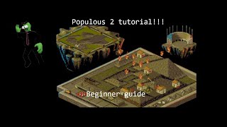 populous 2 tutorial full guide #populous #amiga #gametutorials