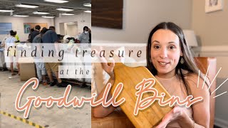 EPIC THRIFT HAUL | goodwill outlet + home decor + DIY ideas